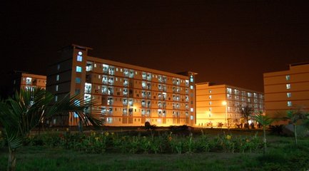 學校夜景